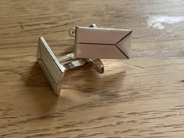 2 Manschettenknöpfe Silber