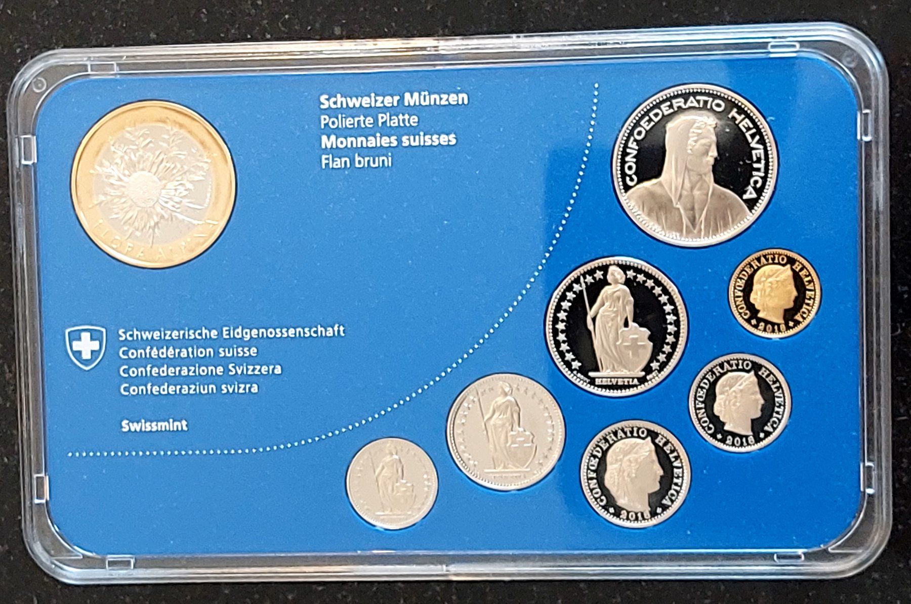 Tutti le monete: CH - Münzsatz 2018 pp – Nuovo (secondo la descrizione) da Arch venduto da repros 3