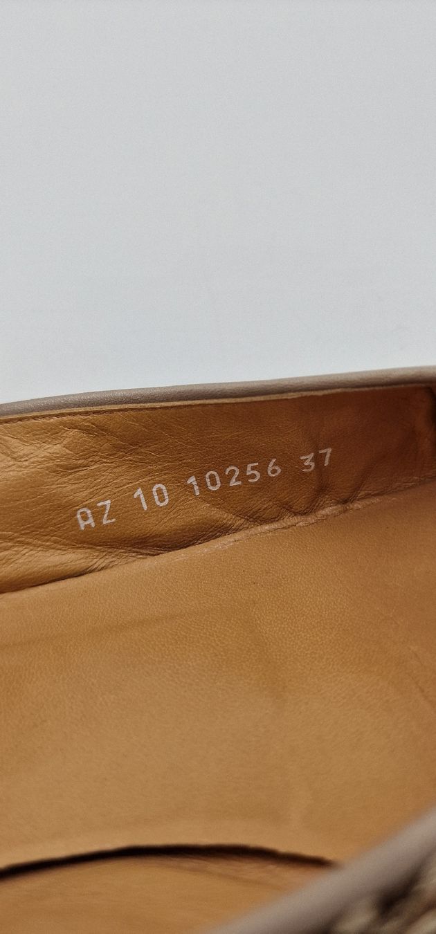 Damenschuhe: Artigiano Corlasco Ballerinas aus Pythonleder Gr. 37 Italy – Gebraucht aus Affeltrangen von Szafaoli 6