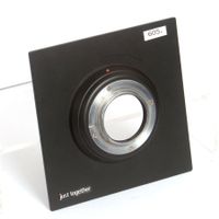 SINAR Anschlussplatte mit Nikon F Bajonett