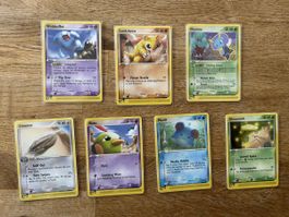 Pokemon Lot 7 Karten Ex Sandstorm (EN)