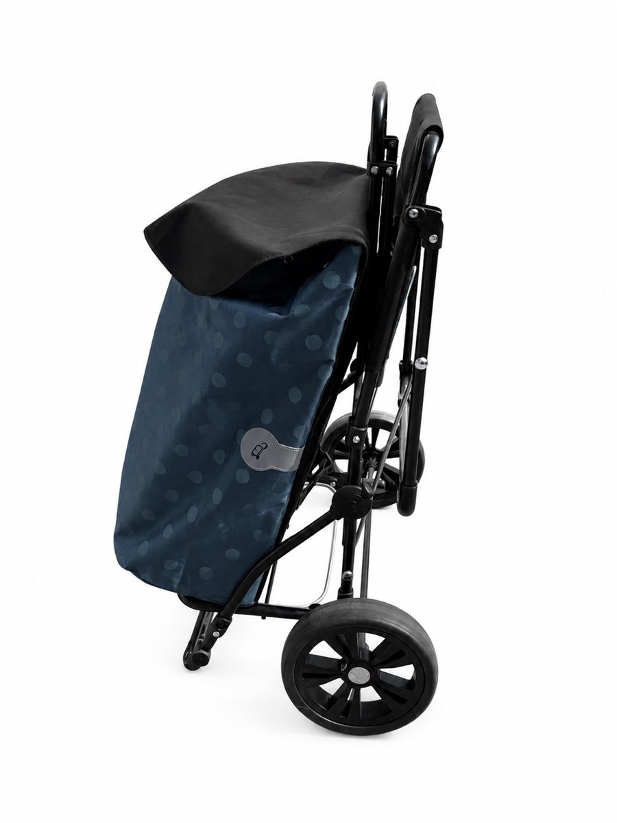 Autres articles pour la maison: Einkaufstrolley mit Sitzfunktion blau gepunktet neu – Neuf (Voir description) à Willisau par aid_v56b