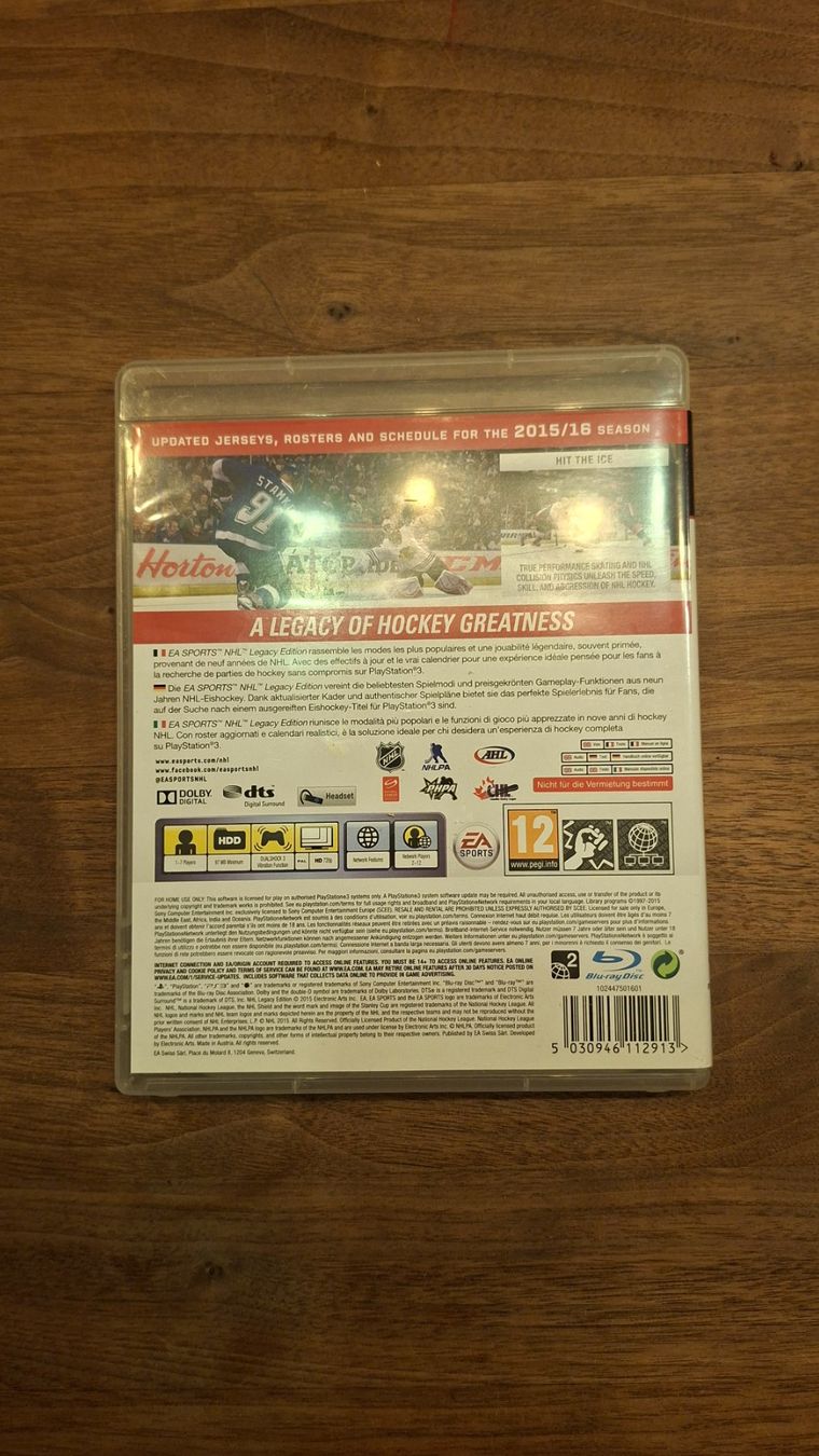 Giochi: PS3 NHL Bundle – Usato da Huttwil venduto da Hanzo31 3