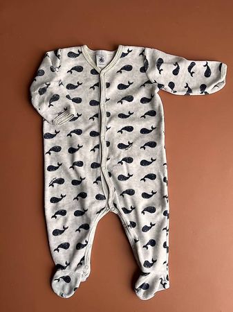Petit Bateau Pyjama 6M/67 cm, Samt