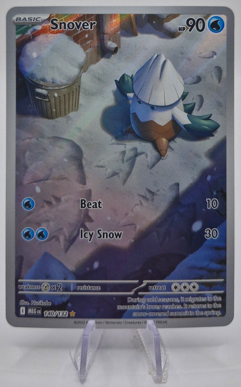 Pokémon Carte collezionabili: Snover / Shnebedeck / Mega Evolution / MEG 140 – Nuovo (secondo la descrizione) da Arni AG venduto da PokemonCardsStore