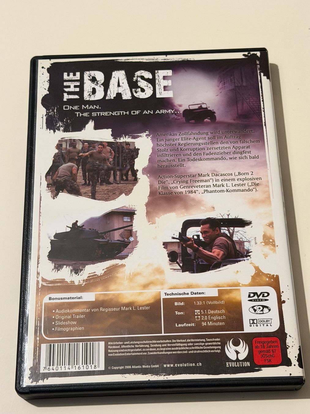 Tutti i DVDs: DVD: The Base - uncut – Usato da Altstätten SG venduto da sheamus 1