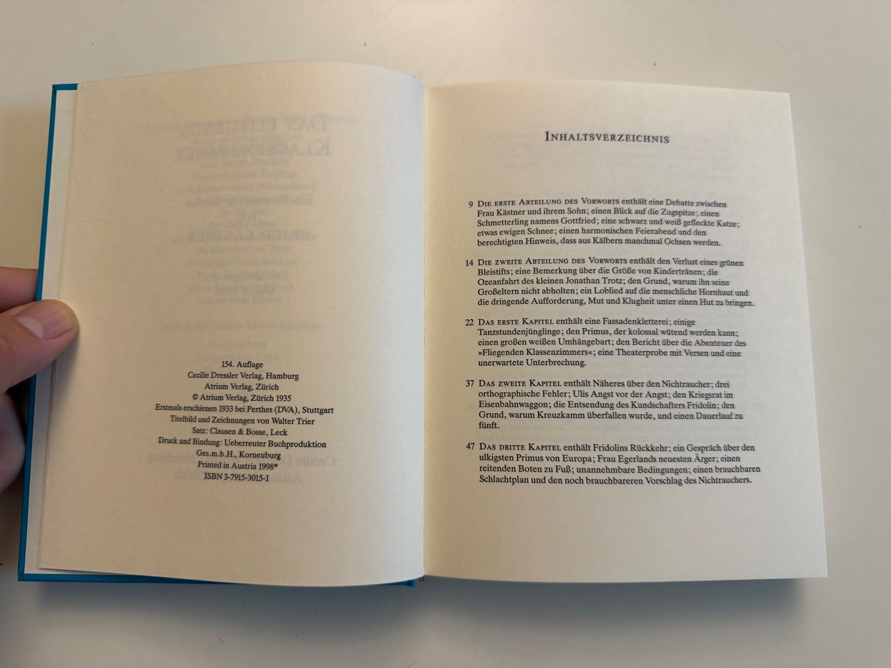 Bücher: Klassiker - Das fliegende Klassenzimmer - ERICH KÄSTNER – Gebraucht aus Münsingen von Ganjam 3