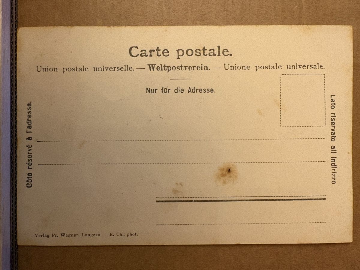 Cartoline postali: AK von Brienz Rothorn Bahn / Muhlebach – Usato da Rümlang venduto da Kartenpost1 1