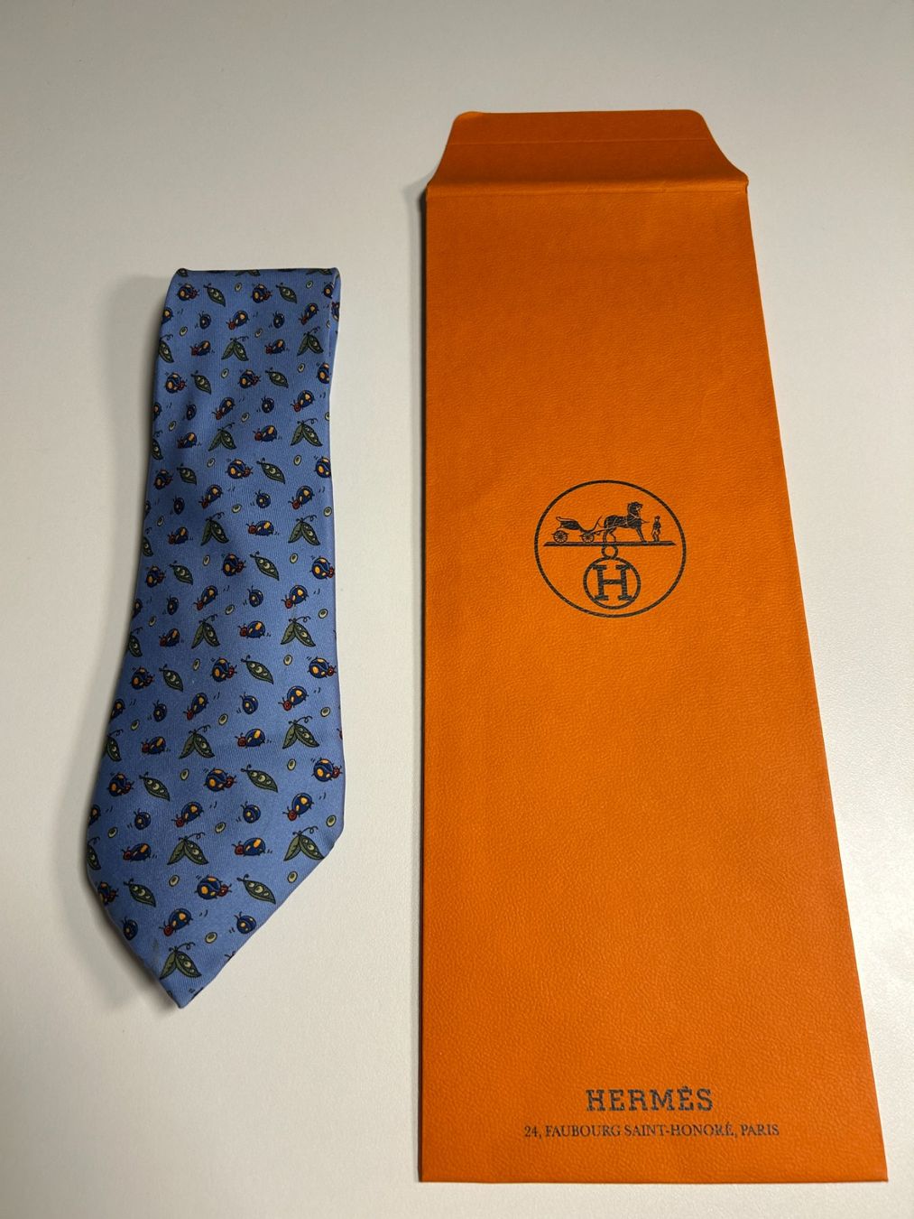 Hermès Krawatten: Hermès Marienkäfer Krawatte – Neu (gemäss Beschreibung) aus Bern von kurtikobolt74
