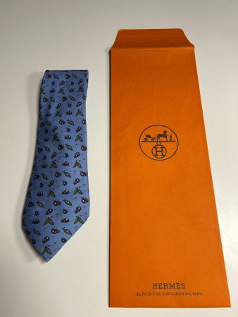 Hermès Marienkäfer Krawatte