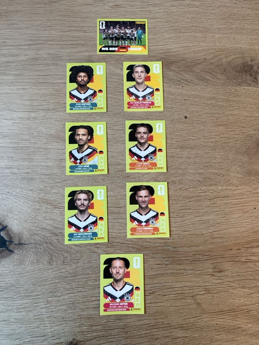 Panini Carte collezionabili: Panini Germany inkl Florian Wirtz – Nuovo (secondo la descrizione) da Rorschach venduto da flickflauder12