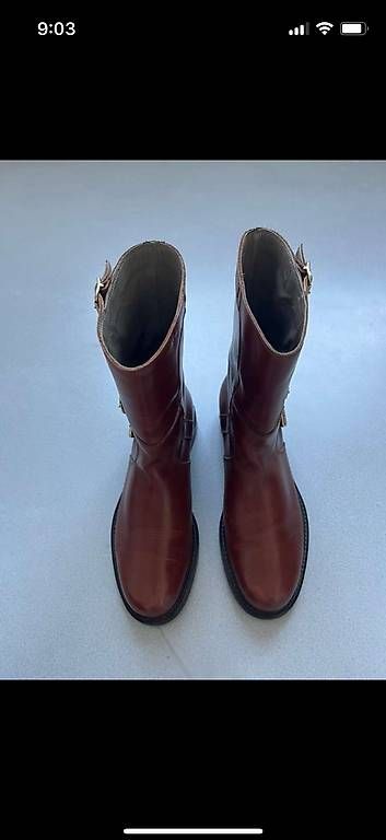 Scarpe da donna: Studio Pollini stiefel Lederstiefel stiefeletten 38 cognac – Nuovo (secondo la descrizione) da Zürich venduto da ann_wm9j 4