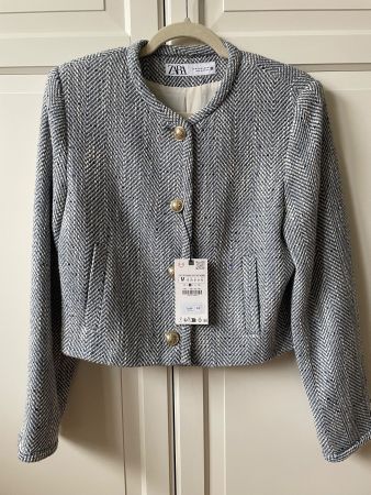 Zara Tweed Jacke, Gr. M, Neu mit Etikett, Top Zustand!