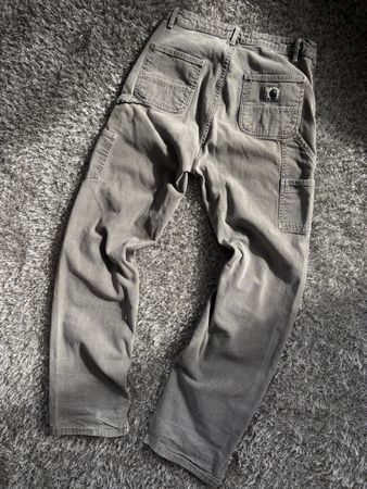 Carhartt Straight Grey Pants Size 26