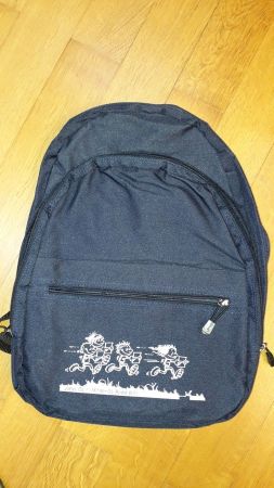 sportlicher, neutraler Rucksack, Sportsack dunkelblau neu