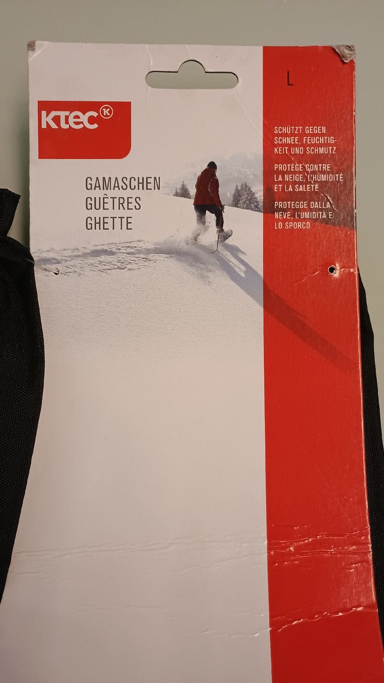 Stinchiere & Fasciature: Gamaschen/Guêtres Gr.L – Nuovo e nell'imballaggio originale da Murten venduto da Palli23 2