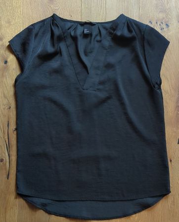 Damen Bluse Schwarz Grösse 34 wie neu