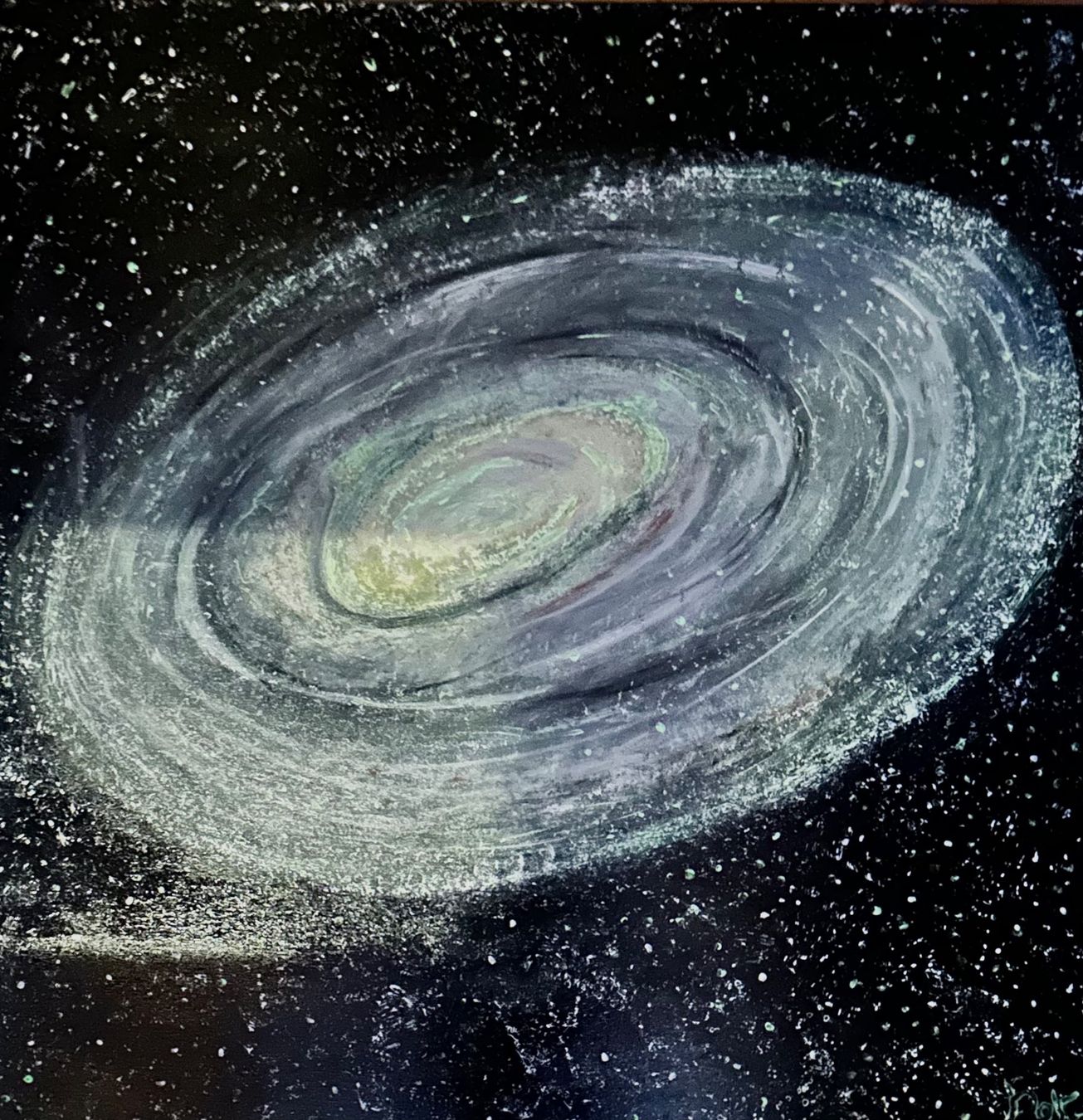 Dipinti: Galaxie Bild Oil Kunst Doks – Nuovo e nell'imballaggio originale da Beromünster venduto da dok_b8mf 5