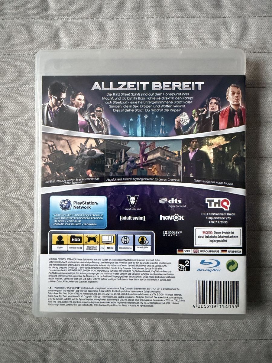 Sony Giochi: Saints Row The Third für PS3 – Usato da Thunstetten venduto da Virus_33 2