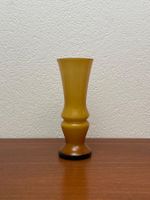 60er 70er Design Glasvase Überfang Glas Blumenvase vintage