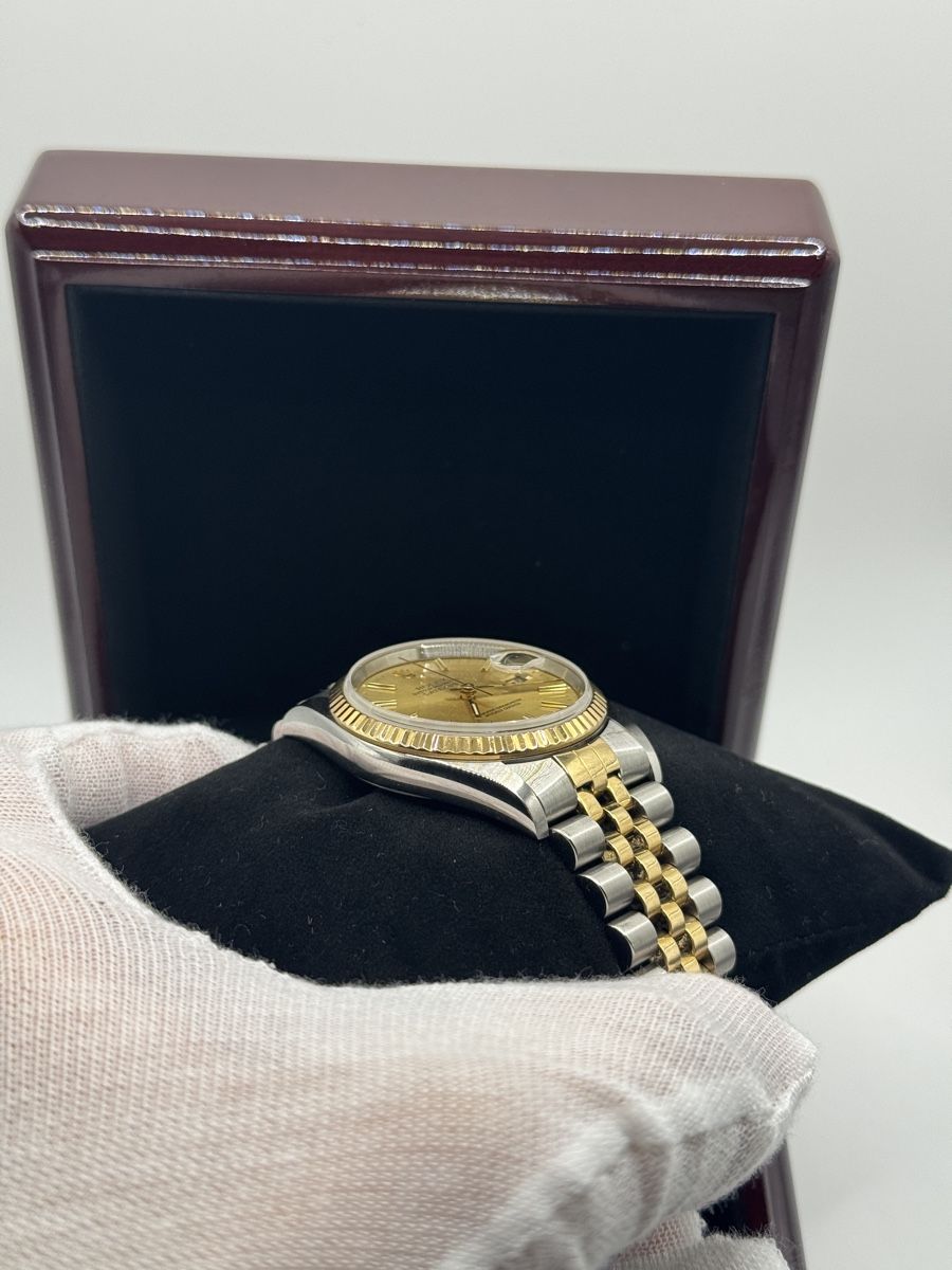 Rolex Orologi: Rolex Datejust 36  Ref. 16233  Two-Tone – Usato da Basel venduto da Wolfofvintagewatches 4