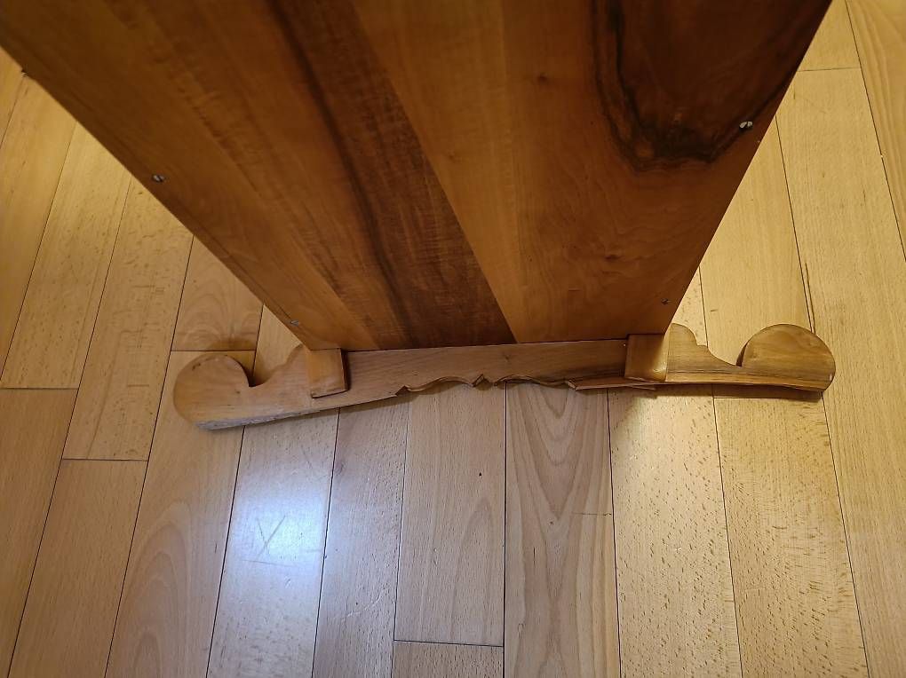 Sdraiette & Sdraiette a dondolo: Antike Baby Holzwiege – Usato da Schwyz venduto da Francesca54 4