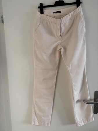 Damenhose Gr. L , cremefarbe