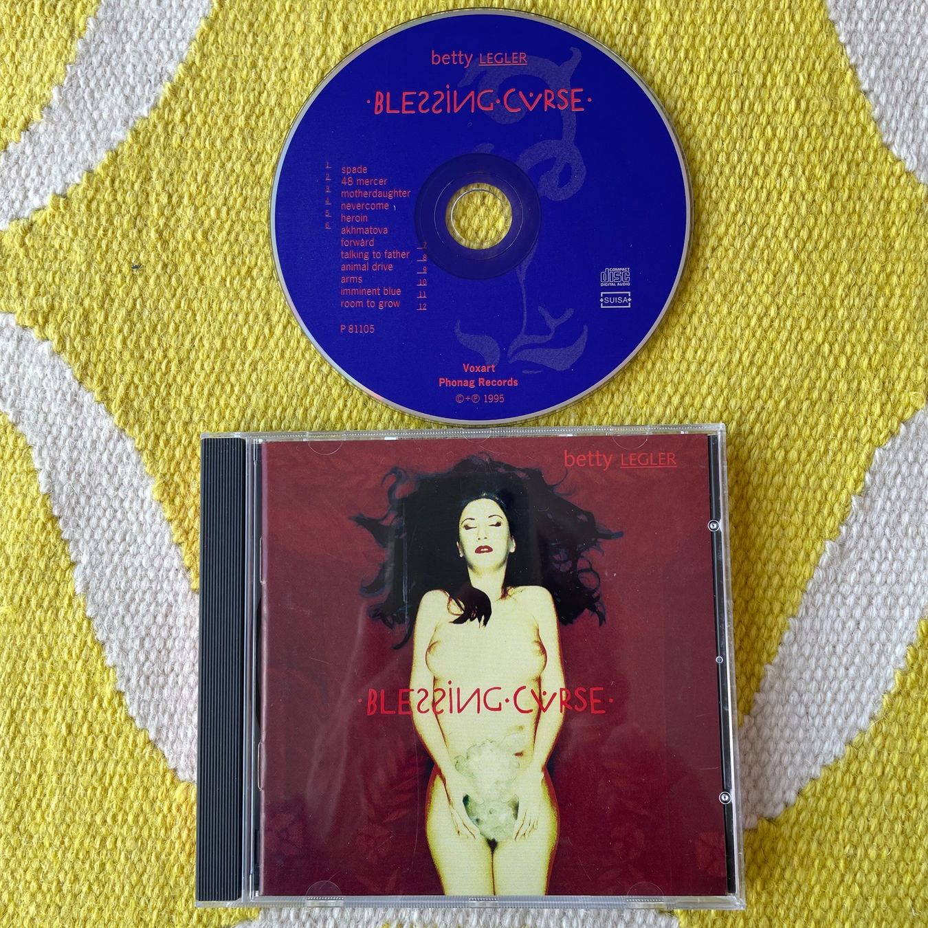 CD: BETTY LEGLER-BLESSING CURSE – Usato da Rorschacherberg venduto da CD-Roli