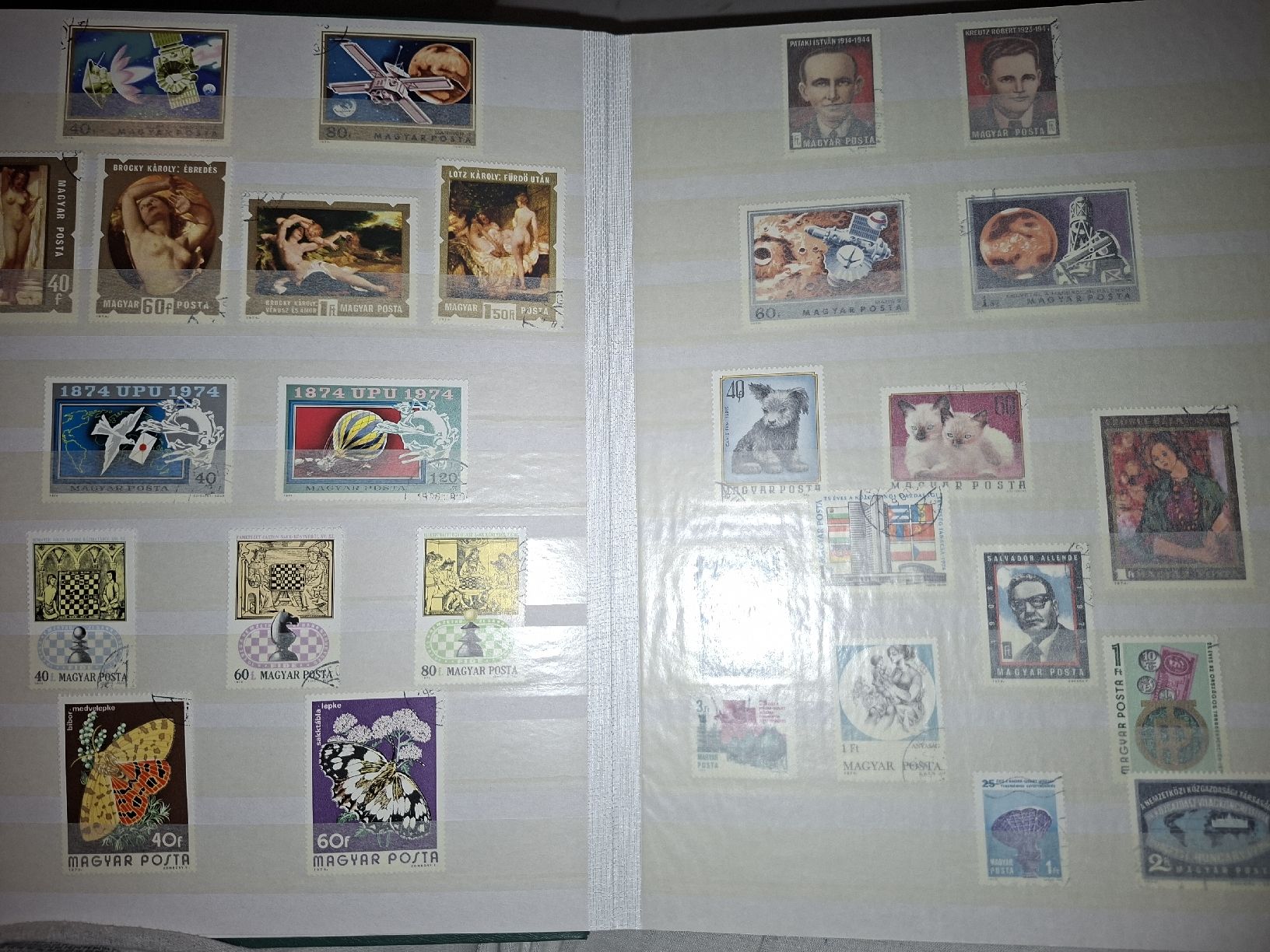 Alle Briefmarken: Briefmarkensammlung Castelrosso / Ungarn – Gebraucht aus Balgach von SIMEON27 5