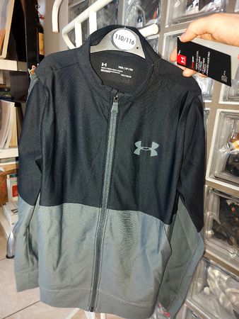 Giacca sportiva Under Armour, tg. M bambino,  bicolore nuova
