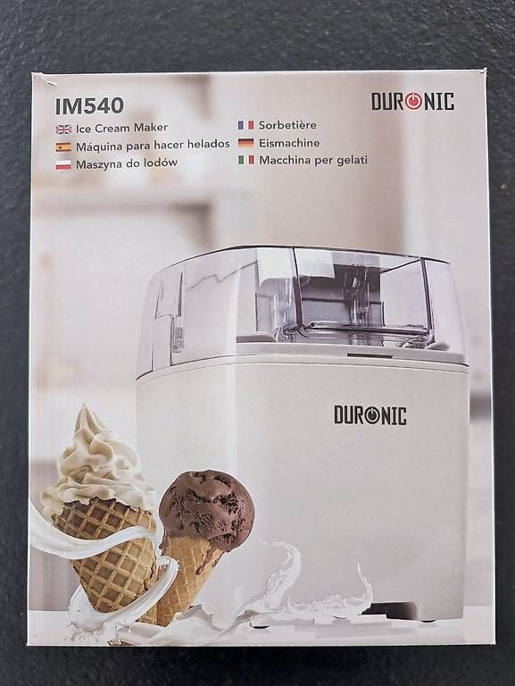 Elettrodomestici da cucina: Duronic IM540 Eismaschine  inkl. Zubehör & Box – Usato da Schaffhausen venduto da Vinko15 2