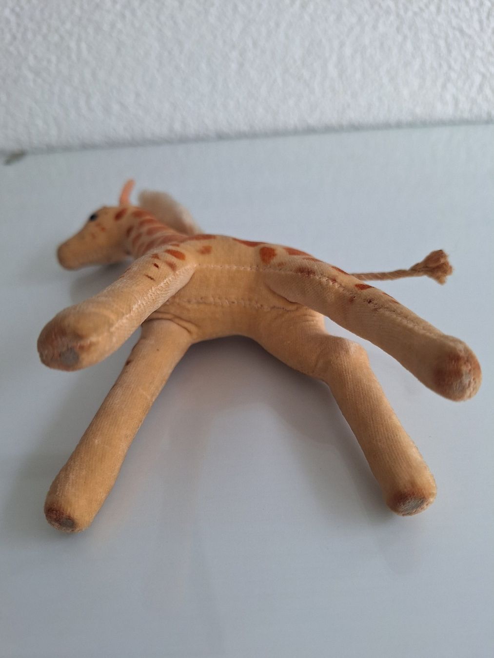 Steiff Giocattoli: Steiff Giraffe aus Samtplüsch – Usato da Sissach venduto da luvama 4