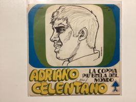 Adriano Celentano Single - La Coppia Piu Bella Del Mondo