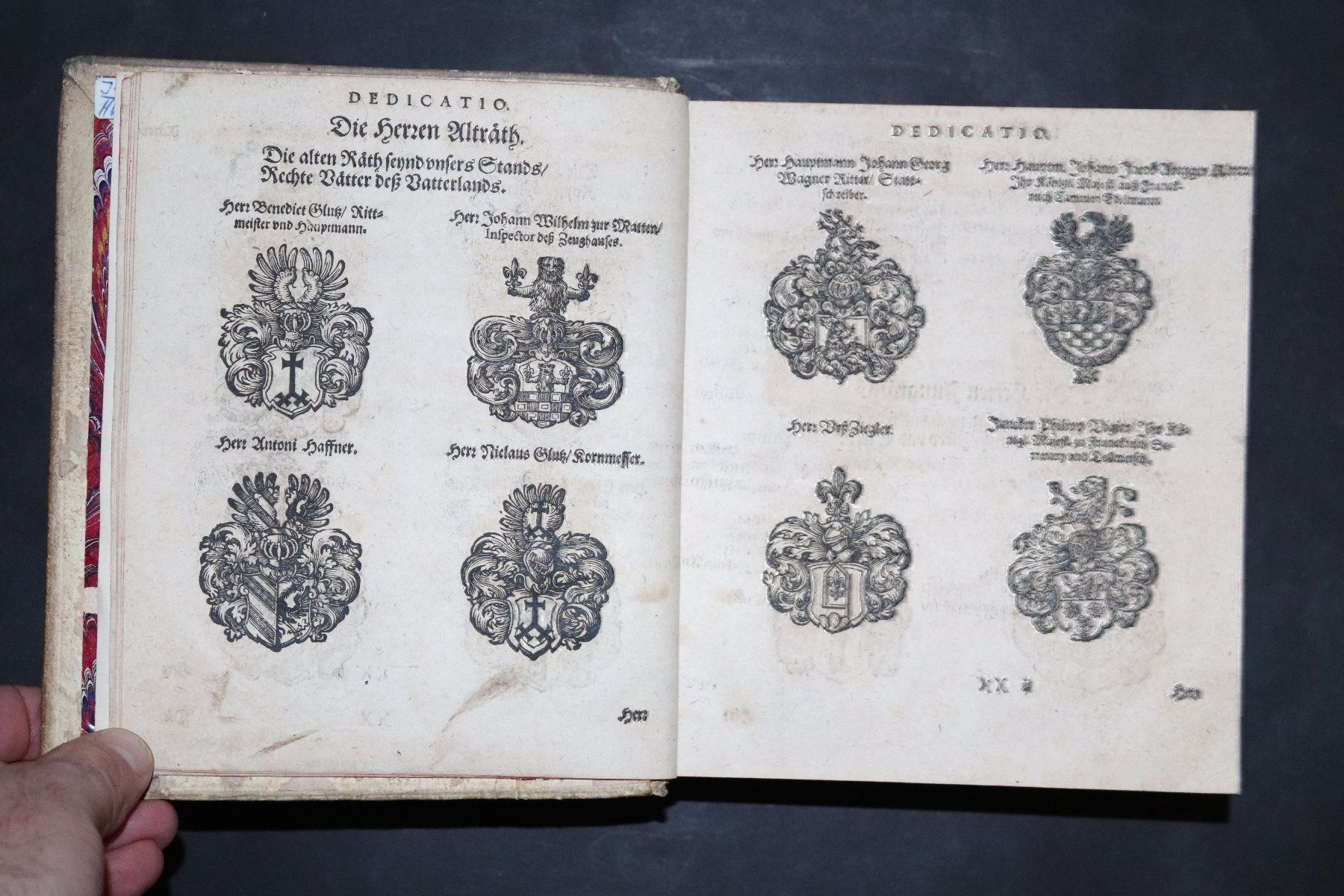 Libri: SOLOTHUNER ALLGEMEINE SCHAW-PLATZ,1666 – Usato da Guensberg venduto da Herzaktion 6