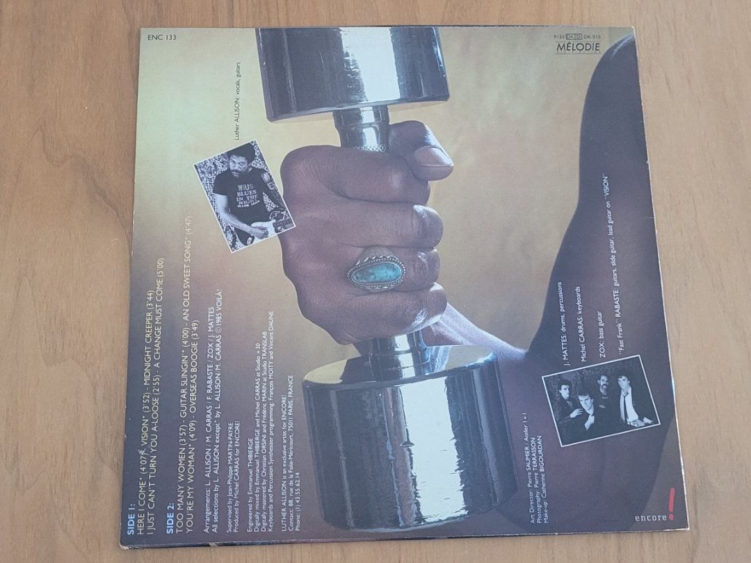 Dischi in vinile: LP  Luther Allison – Usato da Martigny venduto da MZ-67 1
