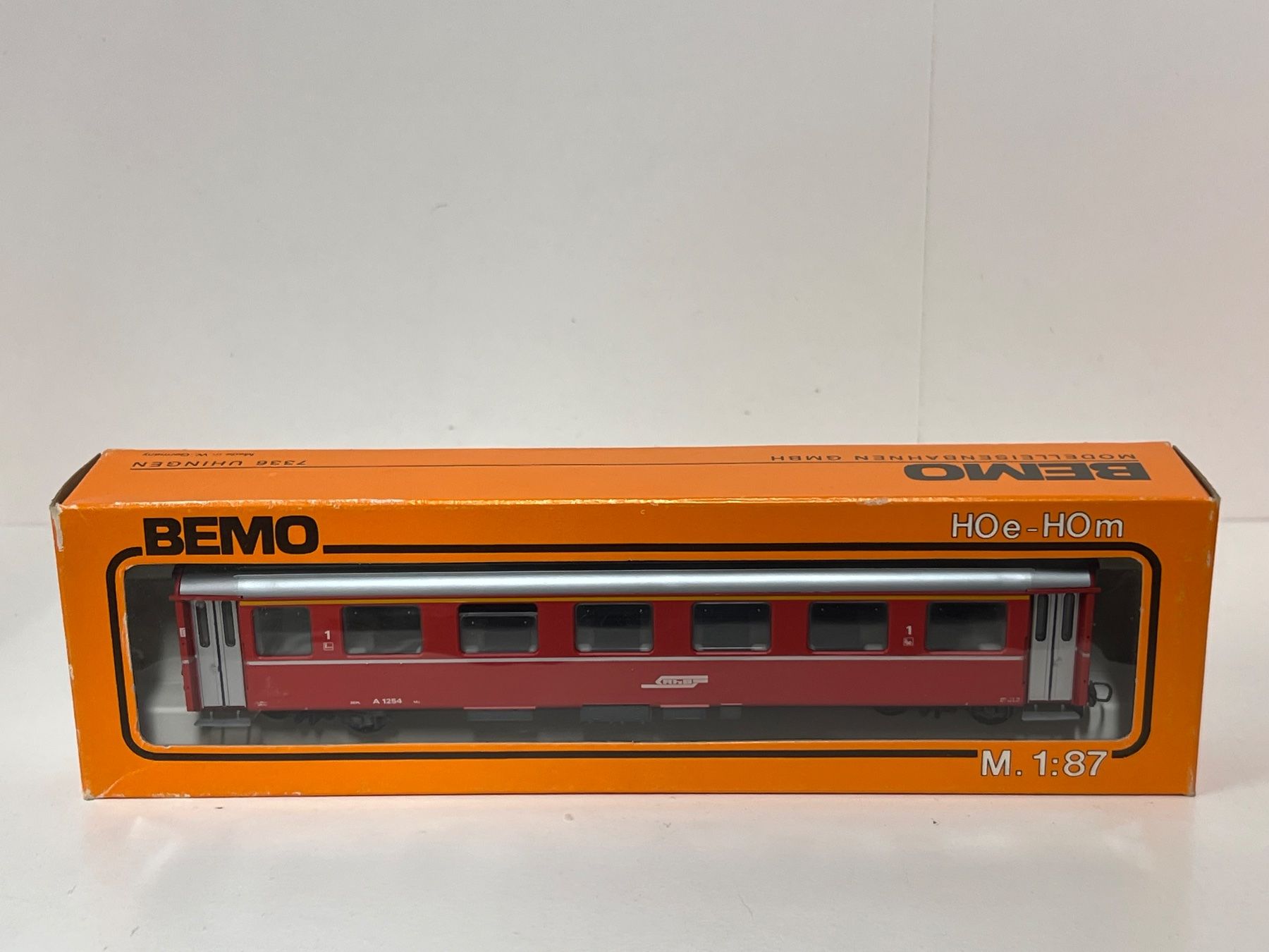 Bemo Modellini di ferrovie: Bemo 3268 RhB A 1254 – Nuovo e nell'imballaggio originale da Neuenhof venduto da ludovicco
