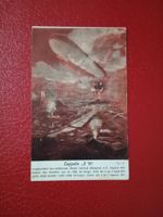 AK Postkarte Krieg Zeppelin Color Verlag Hinnen Zürich