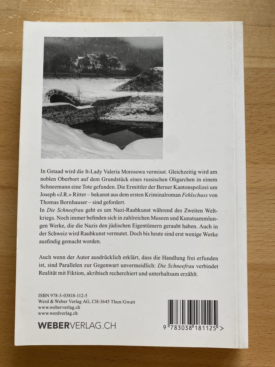 Libri: Die Schneefrau - Thomas Bornhauser – Usato da Schwarzenburg venduto da Michellu 1