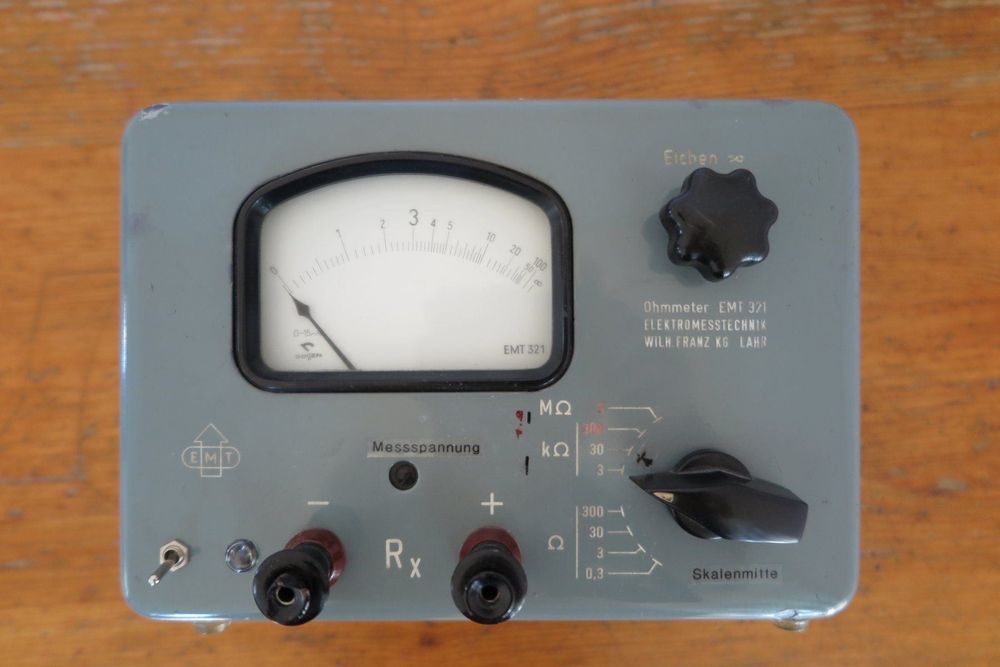 EMT Typ 321 Ohmmeter Kaufen auf Ricardo