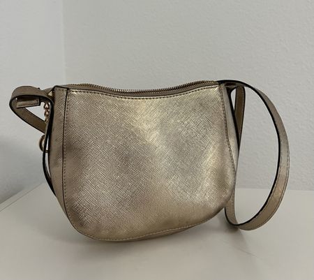 Goldene Umhängetasche / Schultertasche