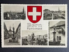 Bern - 5 Ansichten - Stempel: Sängerfest Bern 1948