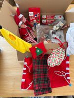 Grosses Elf on the Shelf Weihnachtsset für die Adventszeit