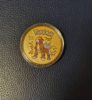 Pokemon 😺 Entei 😺 (Goldmünze) Sammelmünze (NEU/OVP)