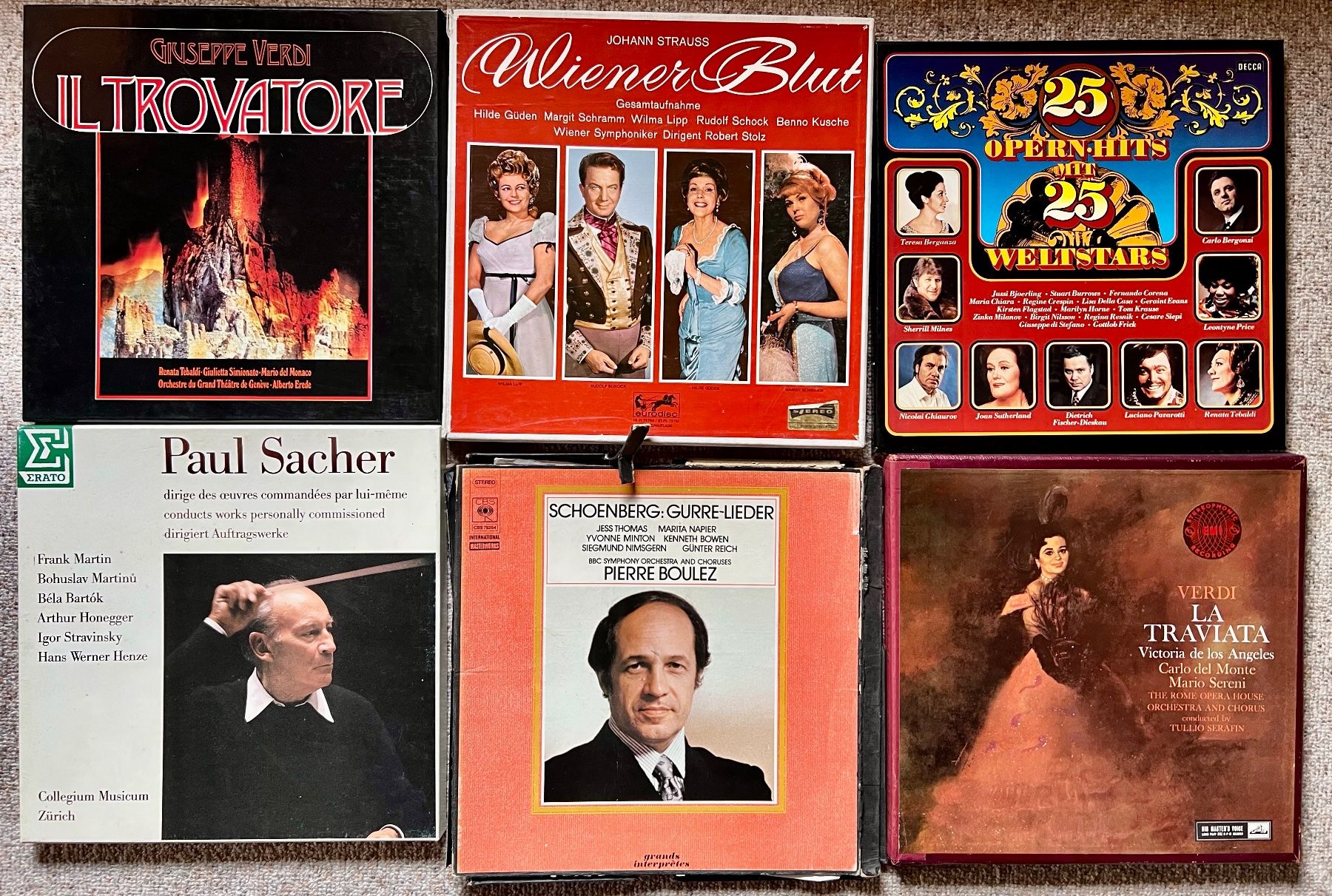 Dischi in vinile: 70+ SCHALLPLATTEN SAMMLUNG KLASSIK – Usato da Unterseen venduto da bid2buy 1