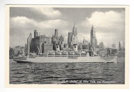 Schiff M.S. Italia New York Manhattan