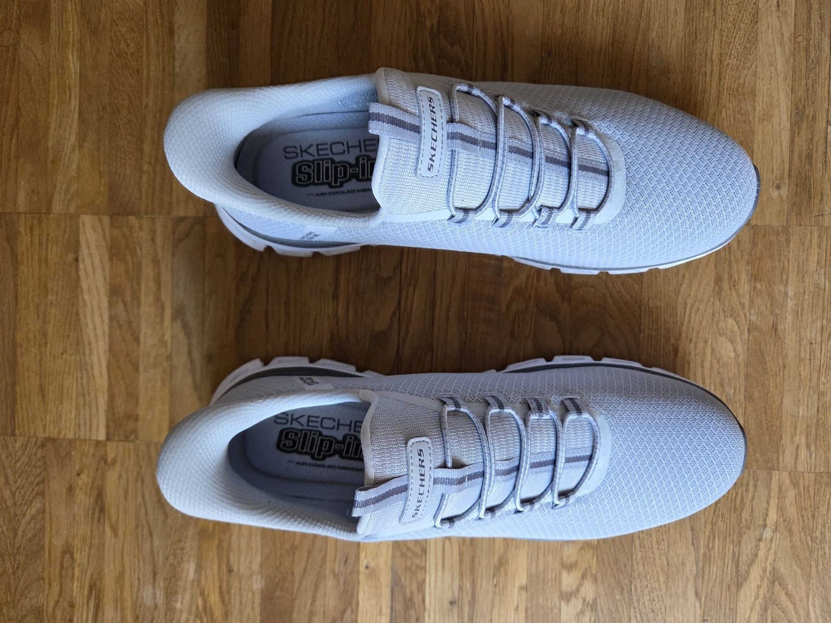 Skechers Scarpe da uomo: Skechers slip-ins, hellgrau, Grösse 46 – Nuovo (secondo la descrizione) da Zürich venduto da Billy0808