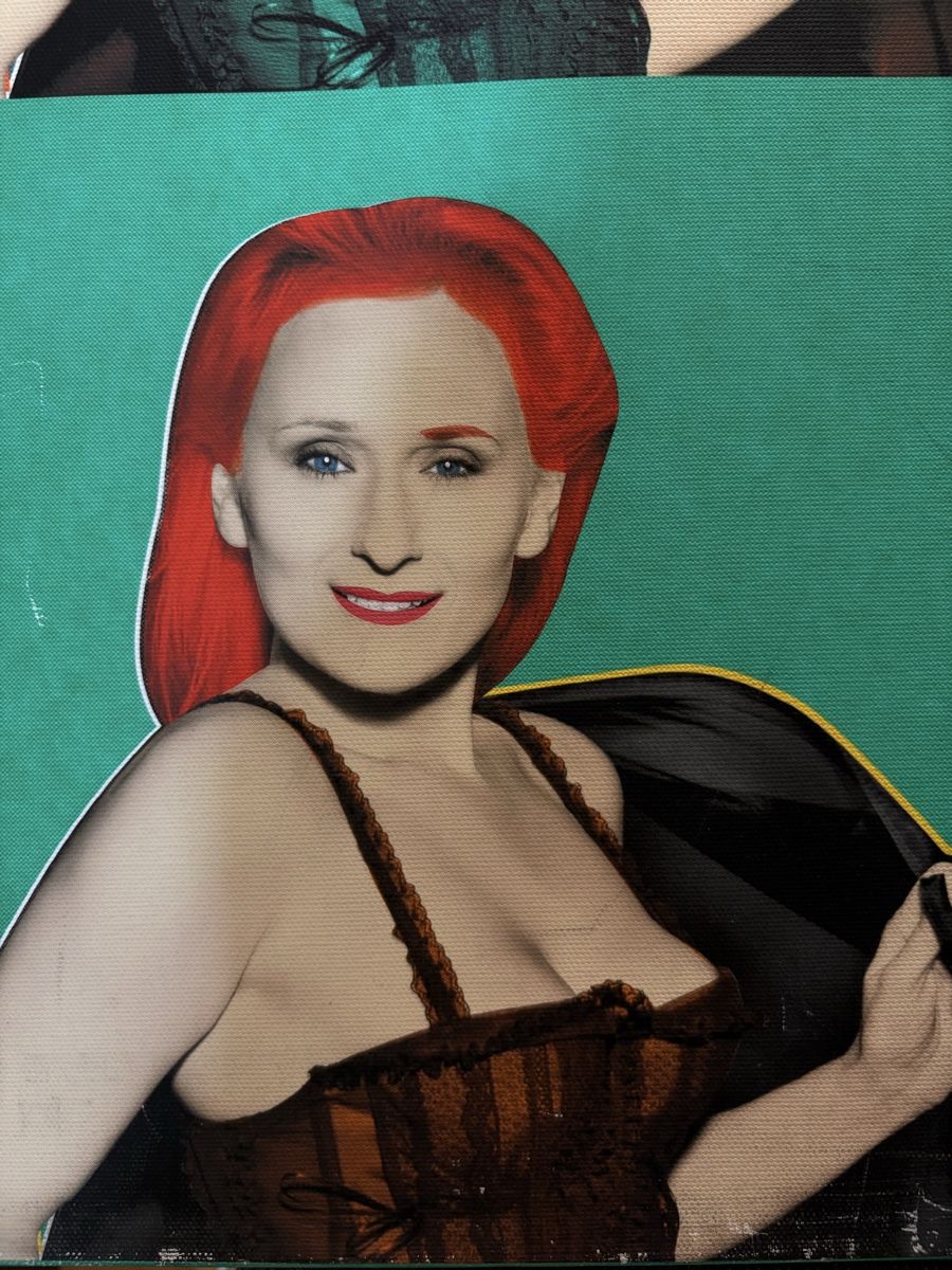 Poster & Bilder: Pop-Art Leinwandbild 50 × 50 cm – Gebraucht aus Berikon von AntiqueMeant 2