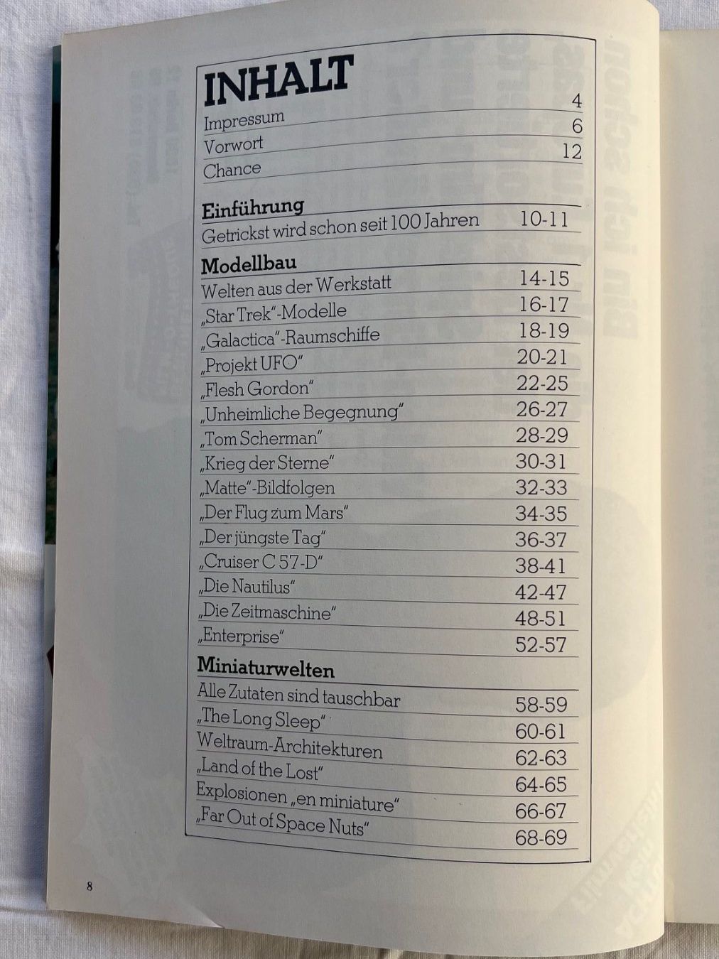 Bücher: Filmbuch Die Tricks – Gebraucht aus Unterentfelden von Space463 1