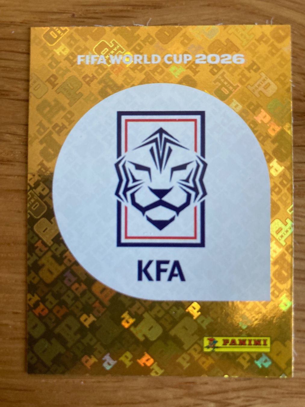 Panini Cartes à collectionner: WM Sticker KOR 1 – Neuf (Voir description) à Winterthur par Whitefish