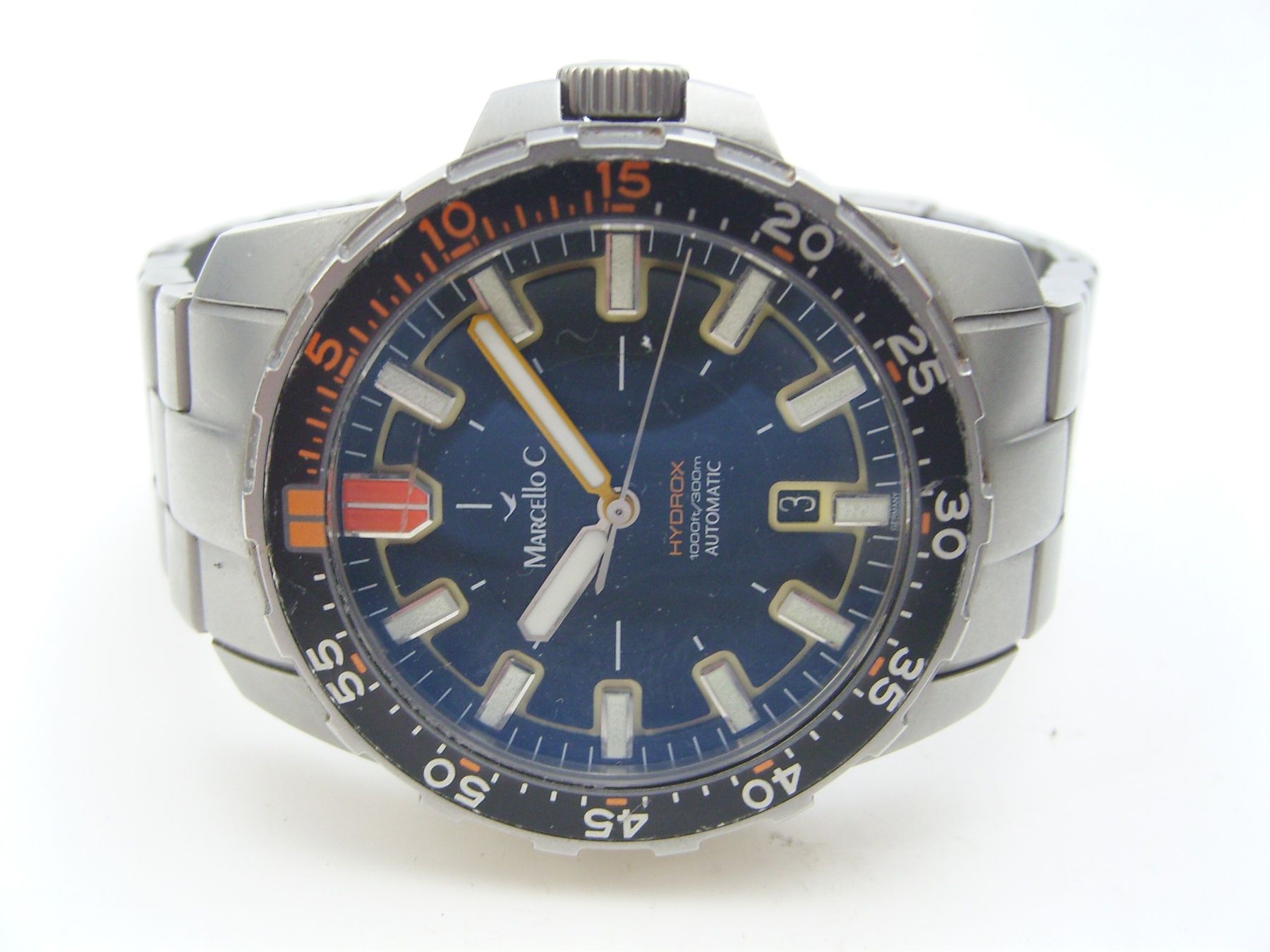 Orologi: Marcello C. Hydrox Automatik Taucheruhr mit original Box – Usato da Mels venduto da niezie2002 2